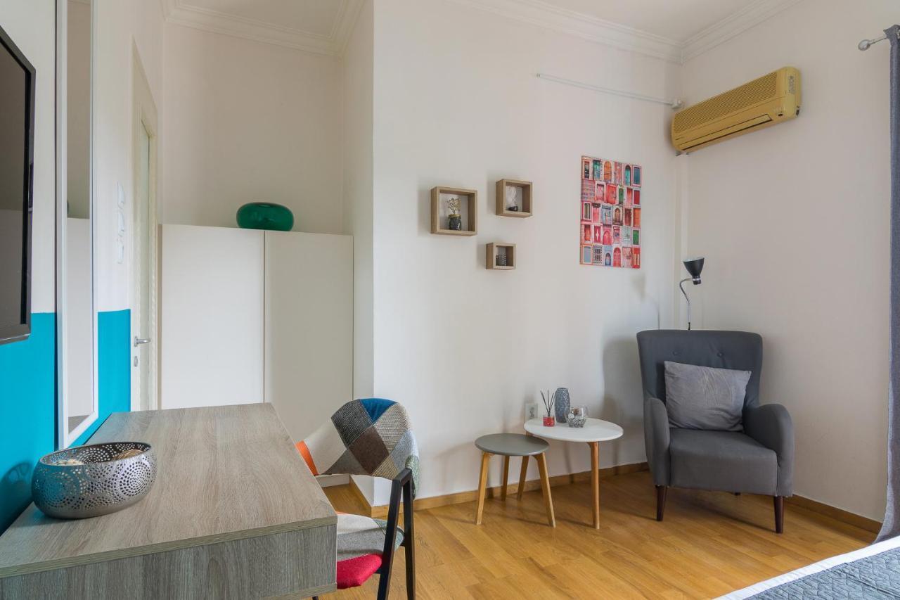 Spacious Apartment For Two People 아테네 외부 사진