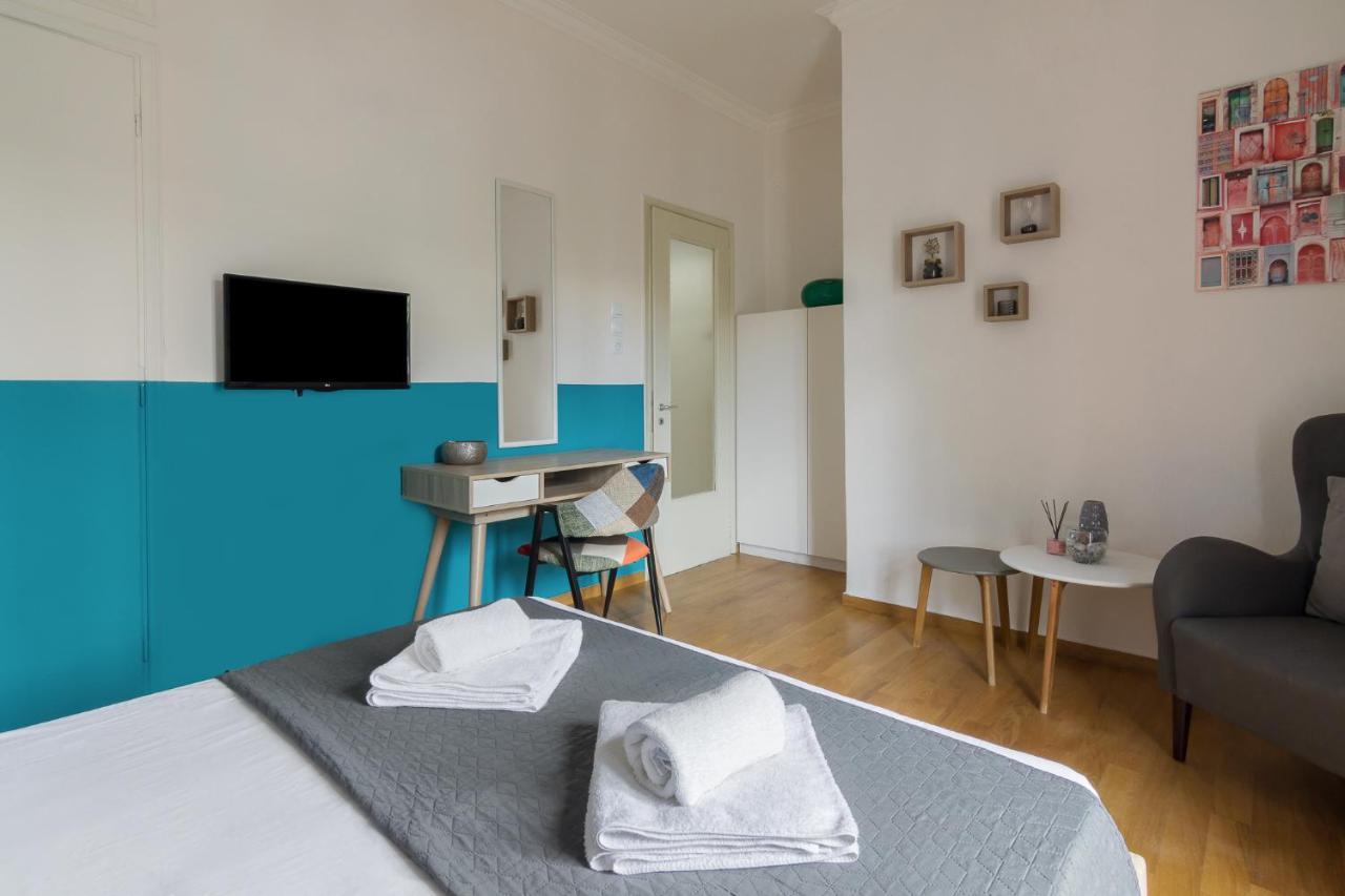 Spacious Apartment For Two People 아테네 외부 사진