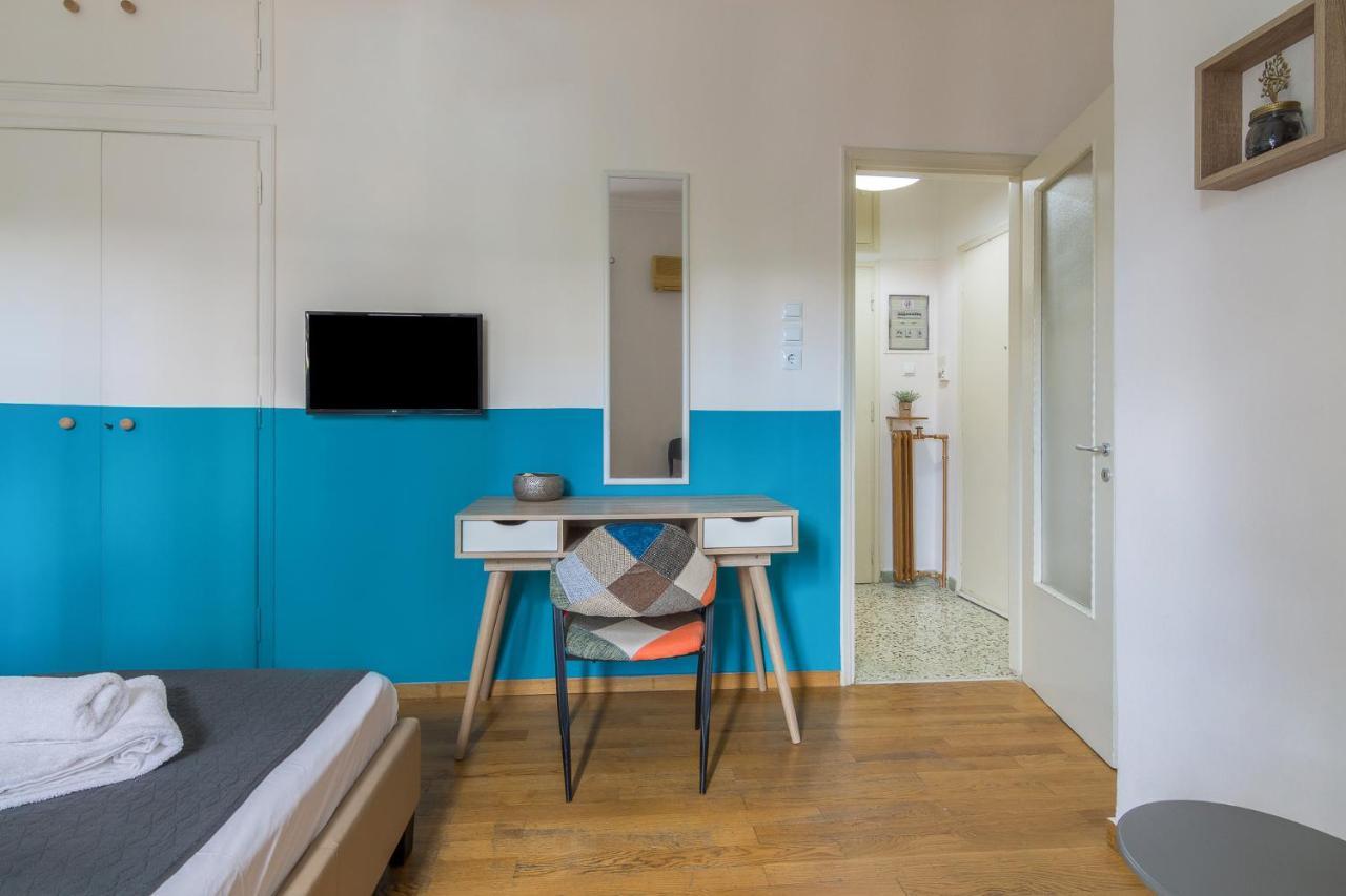 Spacious Apartment For Two People 아테네 외부 사진