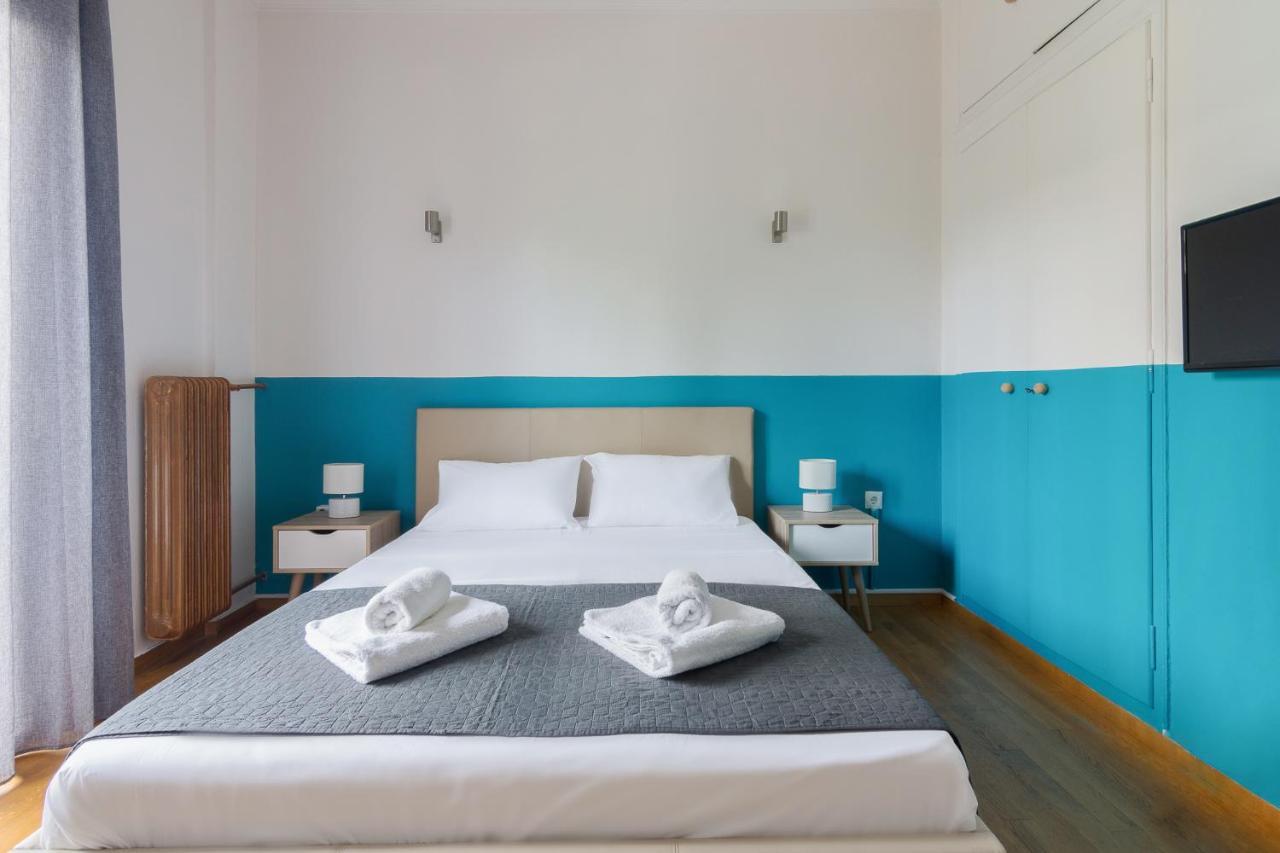 Spacious Apartment For Two People 아테네 외부 사진
